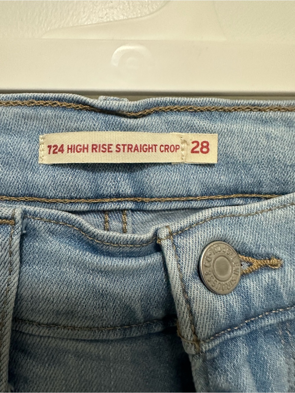 Levi’s Light Blue Distressed Women's Jeans